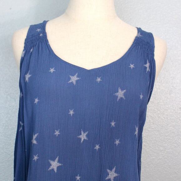 Eddie Bauer Thistle Tank Star Baltic Print Size Medium - Picture 2 of 9